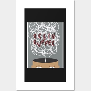 Brain Buffer Posters and Art